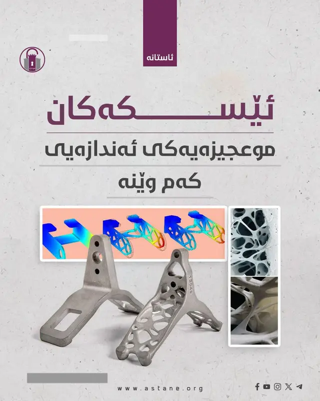 ئێسکەکان: موعجیزەیەکی ئەندازەیی کەم وێنە